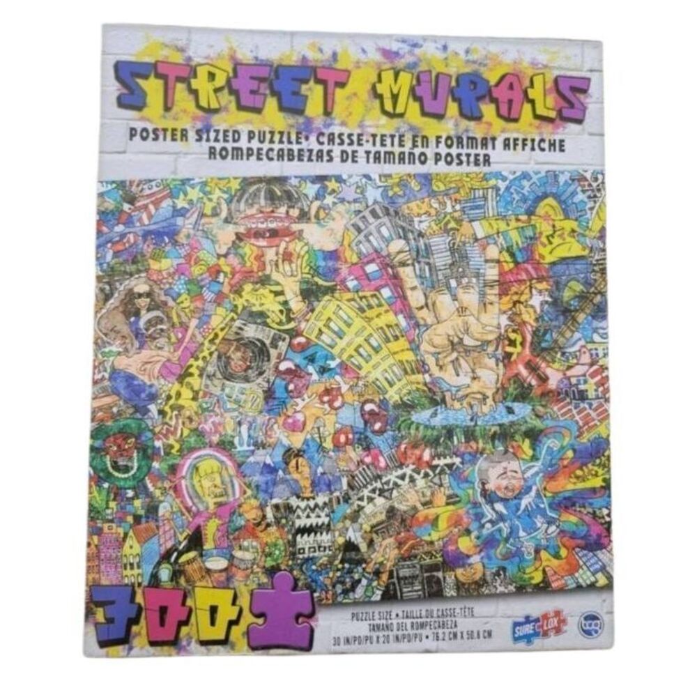 Surelox tcg Street Murals 300 Piece Poster Size Puzzle